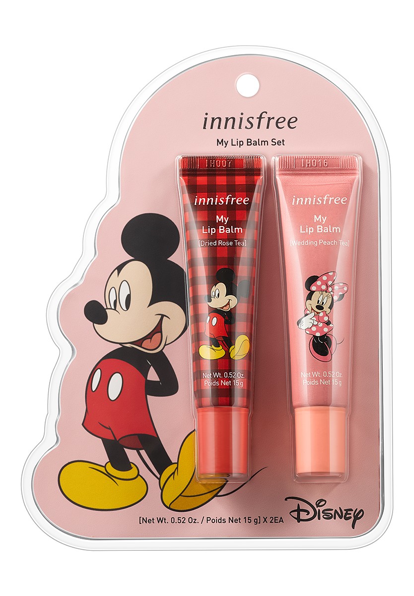 INNISFREE [Disney特別版] 清新茶香系列潤色唇膏 (米奇米妮)