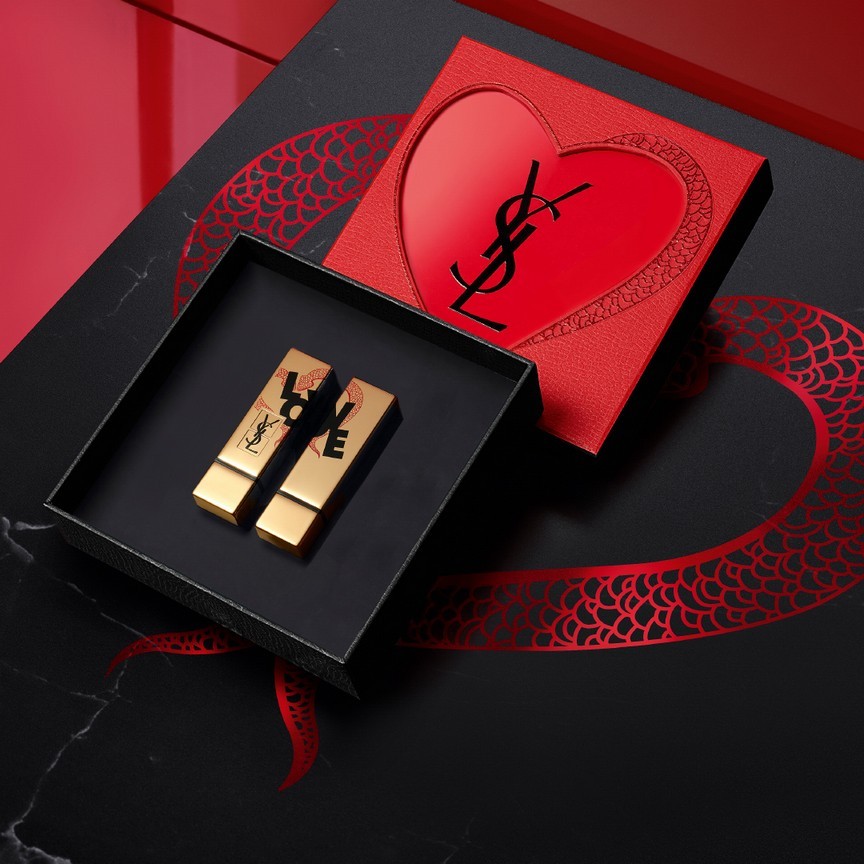 YSL 情人節限定版唇膏禮盒