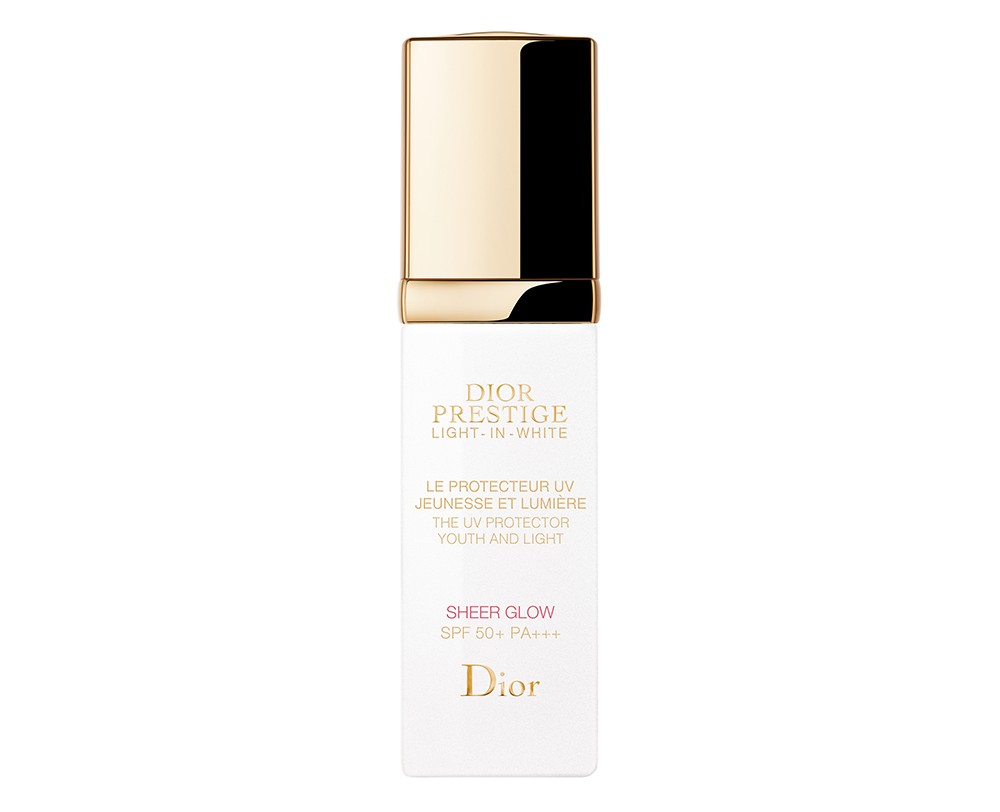 DIORrestige Light-in-White The UV Protector Youth and Light Sheer Glow 玫瑰花蜜純白煥光全效防曬乳液SPF50+ PA+++