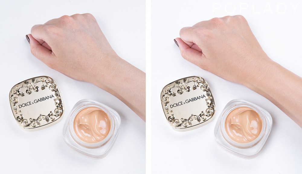 蘊含地中海光感複合物(Mediterranean Glow Complex)的Gloriouskin亮澤粉底霜,結合化妝同時護膚的二合一理念,輕輕一掃即可令肌膚展現水潤光澤,打造柔滑無瑕奶油肌