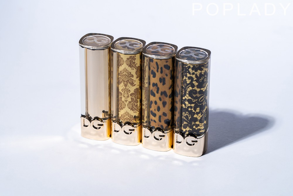 The Only One亮澤唇膏更擁有亮金、蕾絲、錦緞、豹紋四種印花外殼,讓你隨心選擇,展現絕對自我