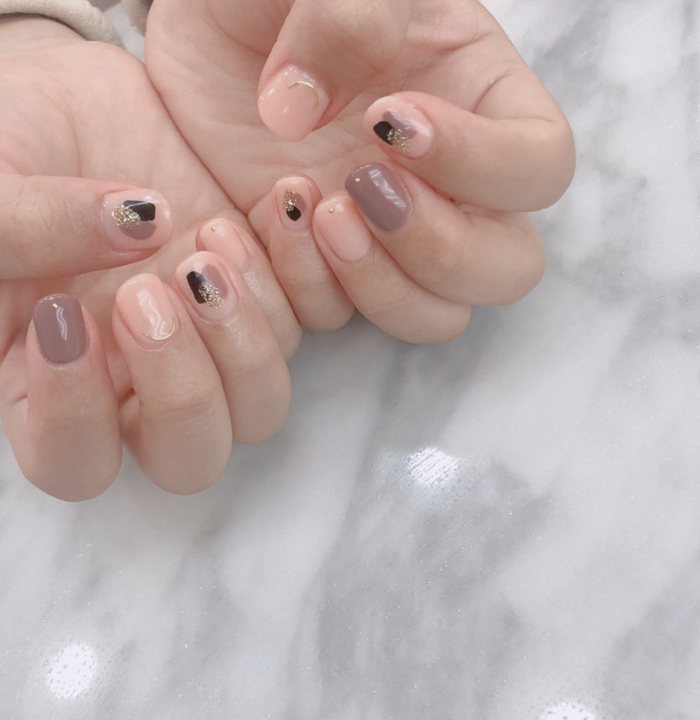 造型簡約韓式美甲