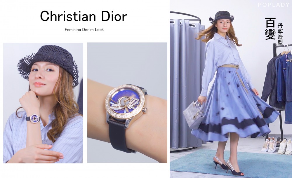 【POPSTYLE】春夏高貴的丹寧魅力?POPLADY客席編輯的華麗丹寧造型!