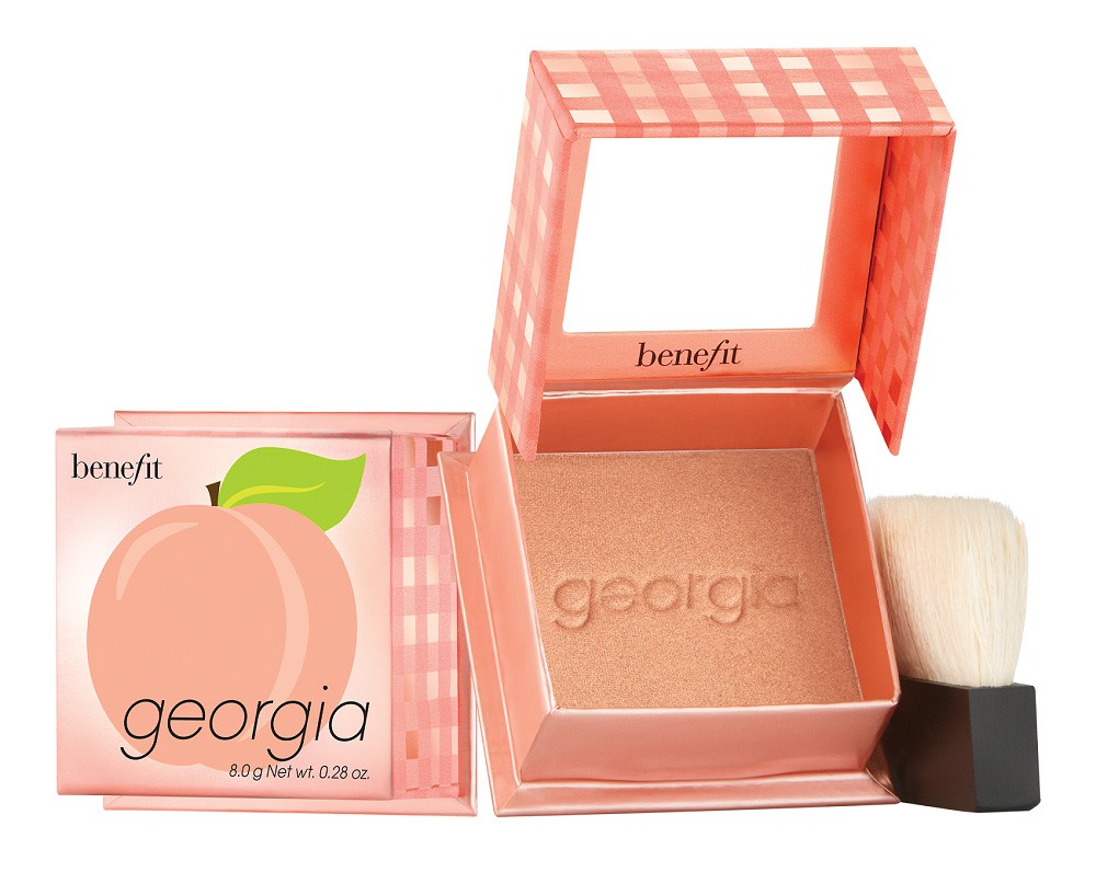 Benefit Cosmetics Georgia金粉蜜桃胭脂蜜粉