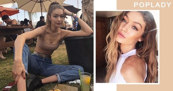 Gigi Hadid Off Duty妝容 四個今年流行的妝感趨勢