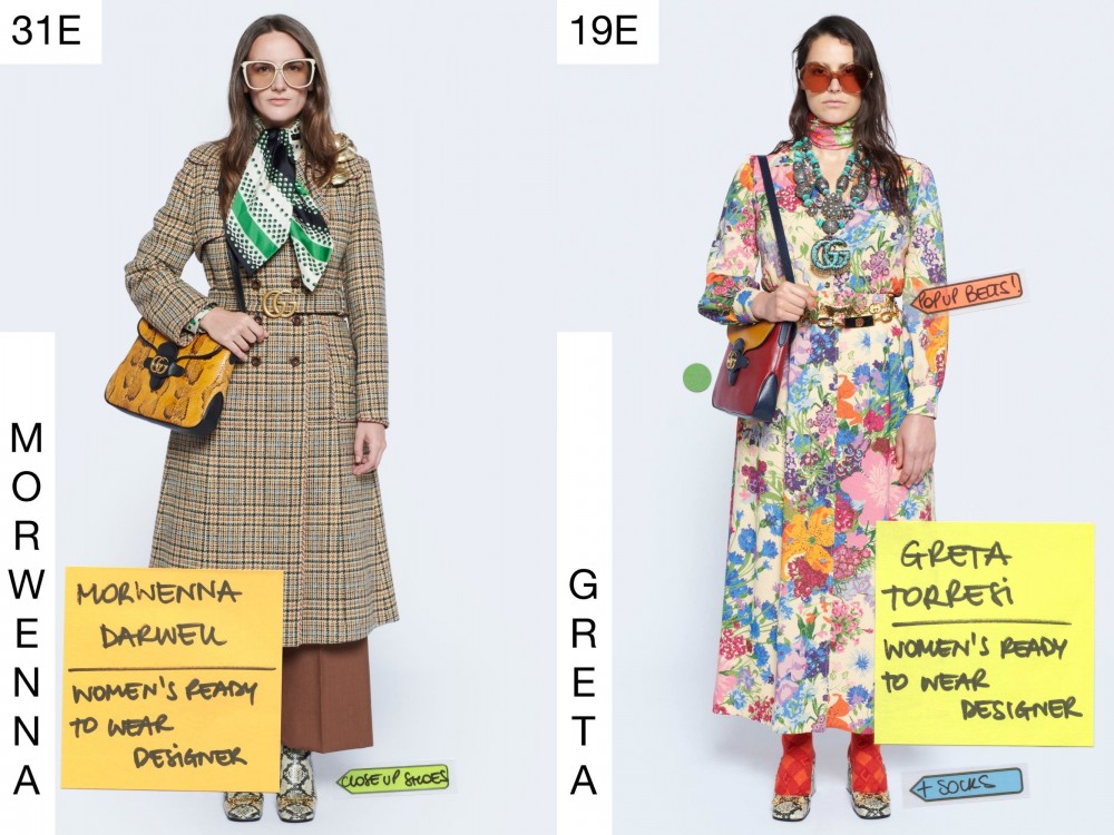 【Gucci Resort2021】員工擔任模特兒上陣 多啦A夢壓軸登場