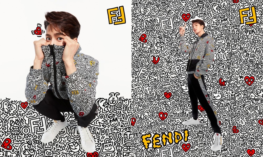 Fendi七夕情人節塗鴉限定010