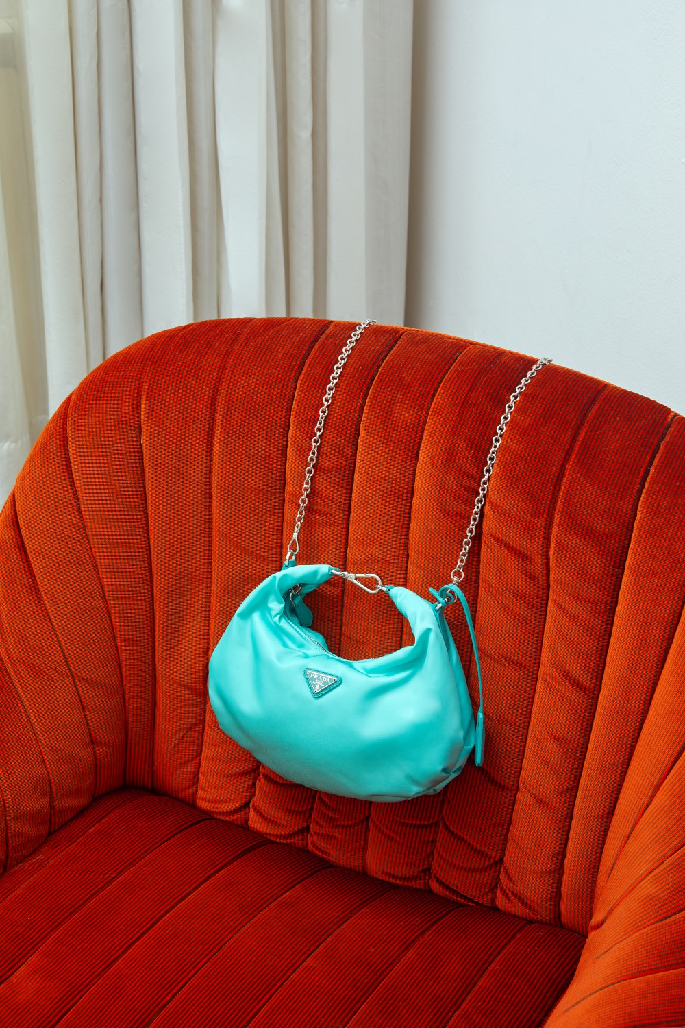 時尚不分男女 Prada小清新粉色情侶裝003