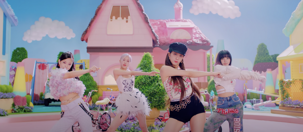BLACKPINK +Selena Gomez 新曲 潮跟Jisoor絲巾005