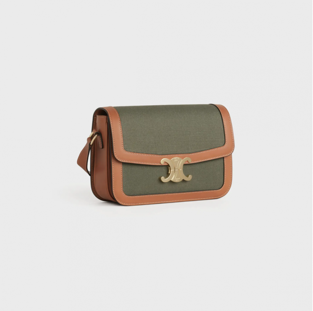 Prada、Saint Laurent秋季推這款  各大牌情迷奶茶色「輕復古帆布手袋」004