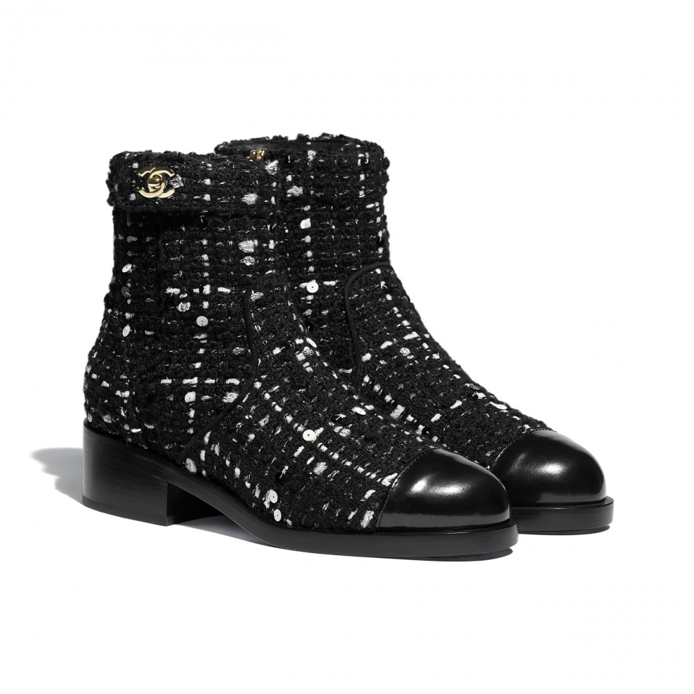 時尚博客都穿上它!百搭CHANEL雙色騎馬靴大熱000900