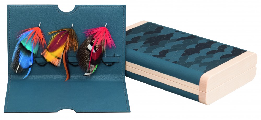 Boîte à mouches en sycomore et veau Swift - Objets PE19 - Hermès © Vicente Sahuc