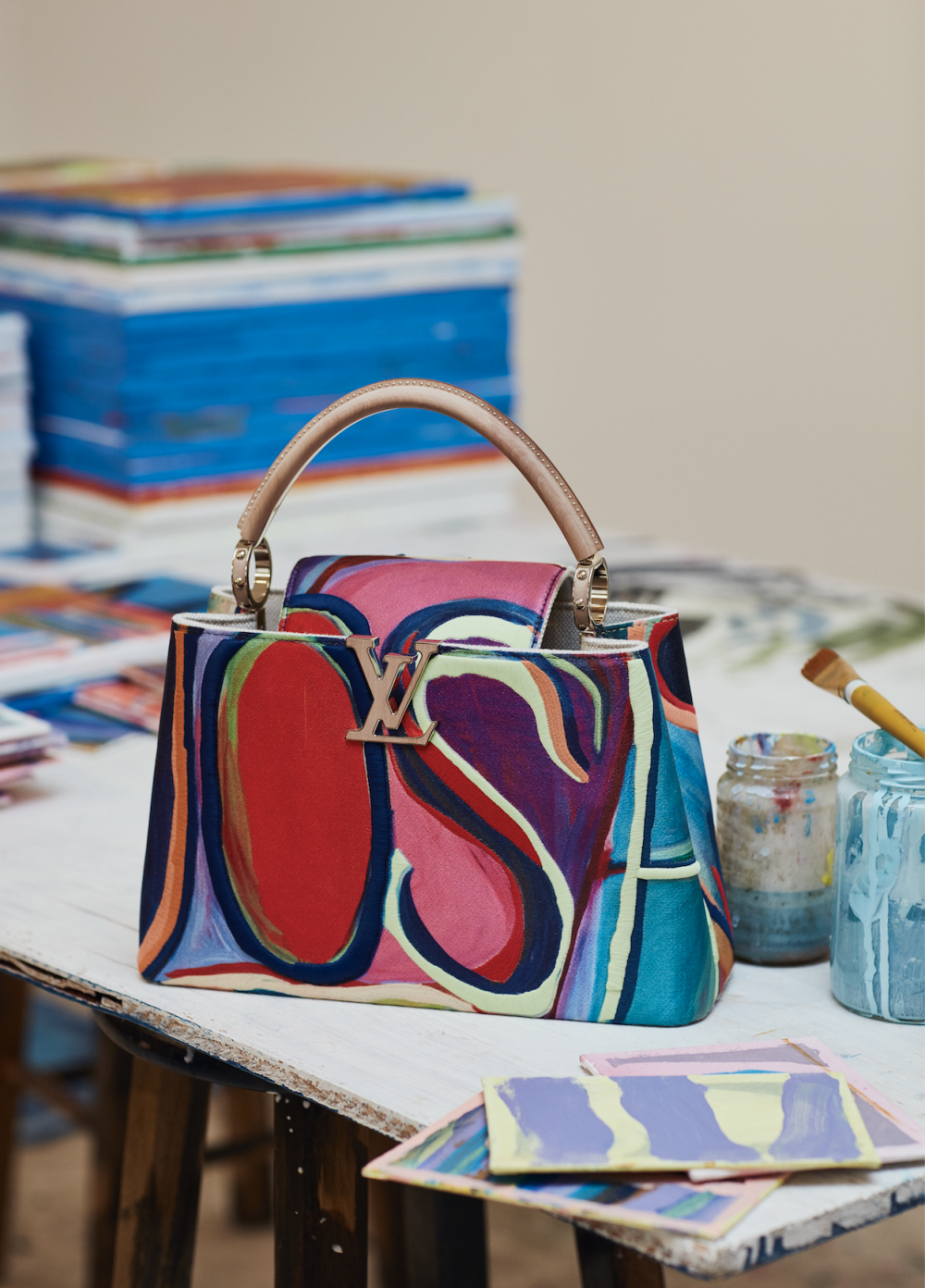 Louis Viutton 為收藏而設計的Artycapucines藝術家系列6