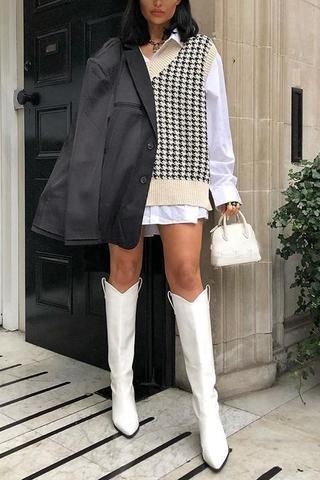 最適合亞洲女性的多層次穿搭 衣櫥不能缺少的「針織背心」003d276f6f