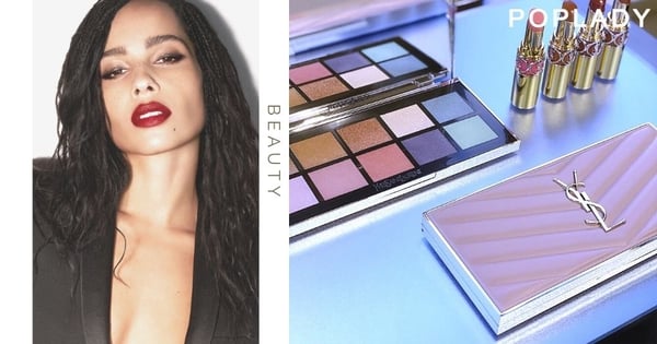 2021彩妝新品搶先看!YSL粉紅系零廢色眼影組合、星空銀方管唇膏