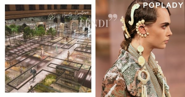 超模Kate Moss與女兒首次同台走秀！Kim Jones首個FENDI COUTURE系列矚目發佈：迷失於極緻華麗的「F」美術館！