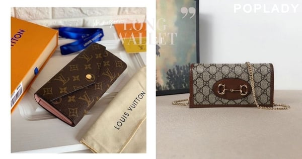 2021新銀包如何選？7款復古Monogram長銀包 「招財」又時尚永不過時！