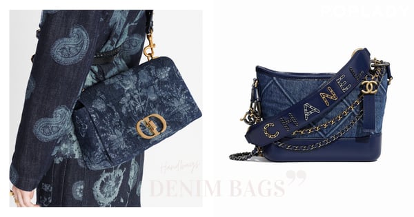 時尚不敗經典「丹寧」：CHANEL、Dior等新款牛仔手袋 ，一年四季都好搭的款式！