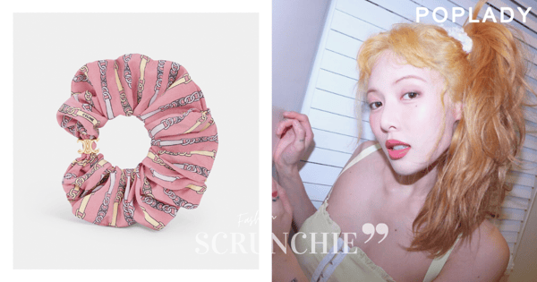 復古Scrunchie流行：新季CELINE、Hermès大髮圈，隨性打造極簡時尚髮型