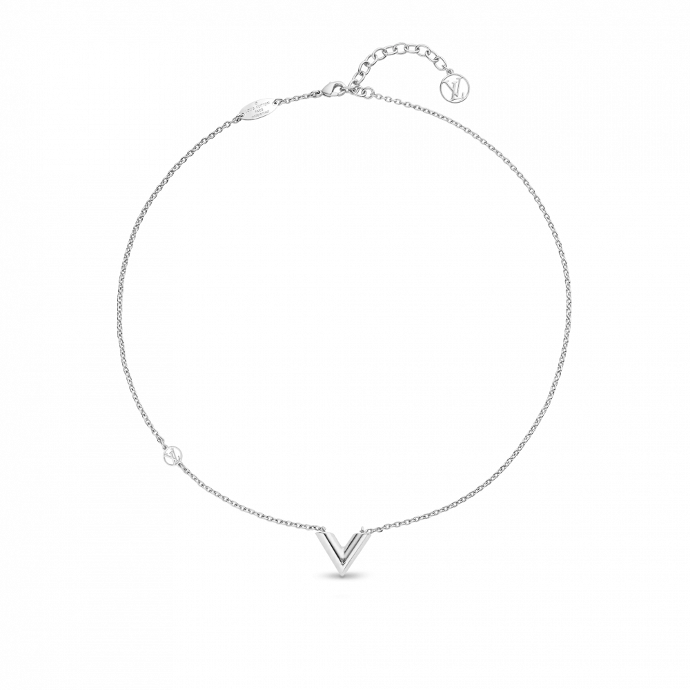 路易威登-essential-v-柔軟項鏈-時尚首飾 - M63197_PM2_Front view-1