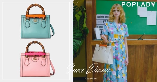 延續Gucci經典竹節工藝： 戴妃愛包Gucci Diana重磅回歸， 全新迷你版、螢光束帶細節自帶復古時尚氣息