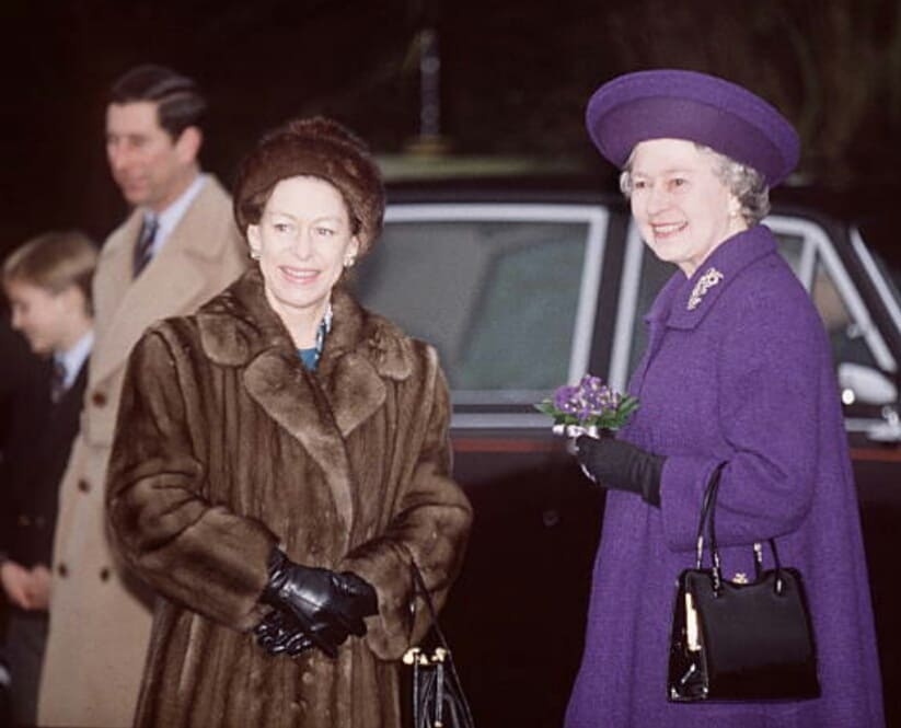 Princess Margaret與女王的姐妹情