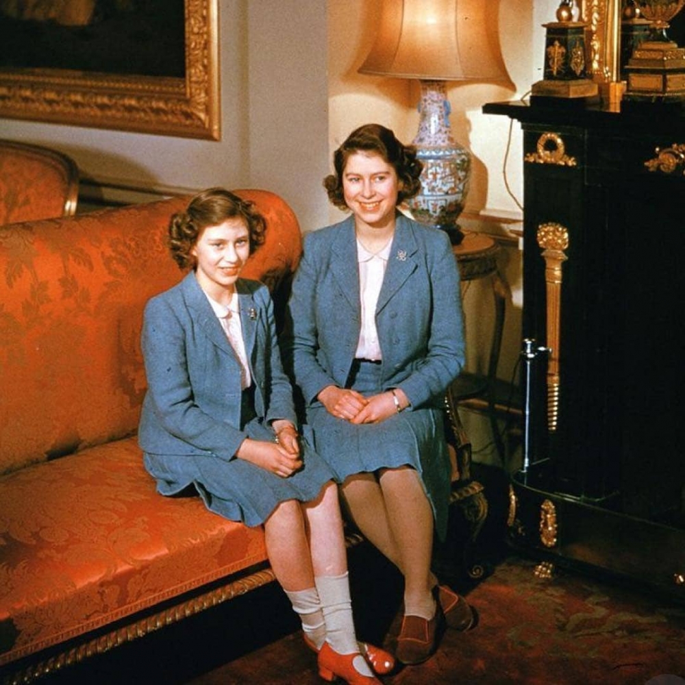 Princess Margaret與女王的姐妹情