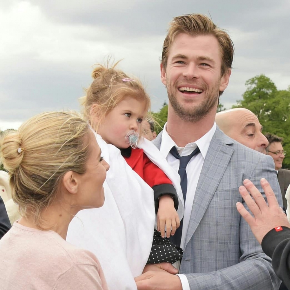 慈父代表雷神Chris Hemsworth和星爵Chris Pratt的親子時間