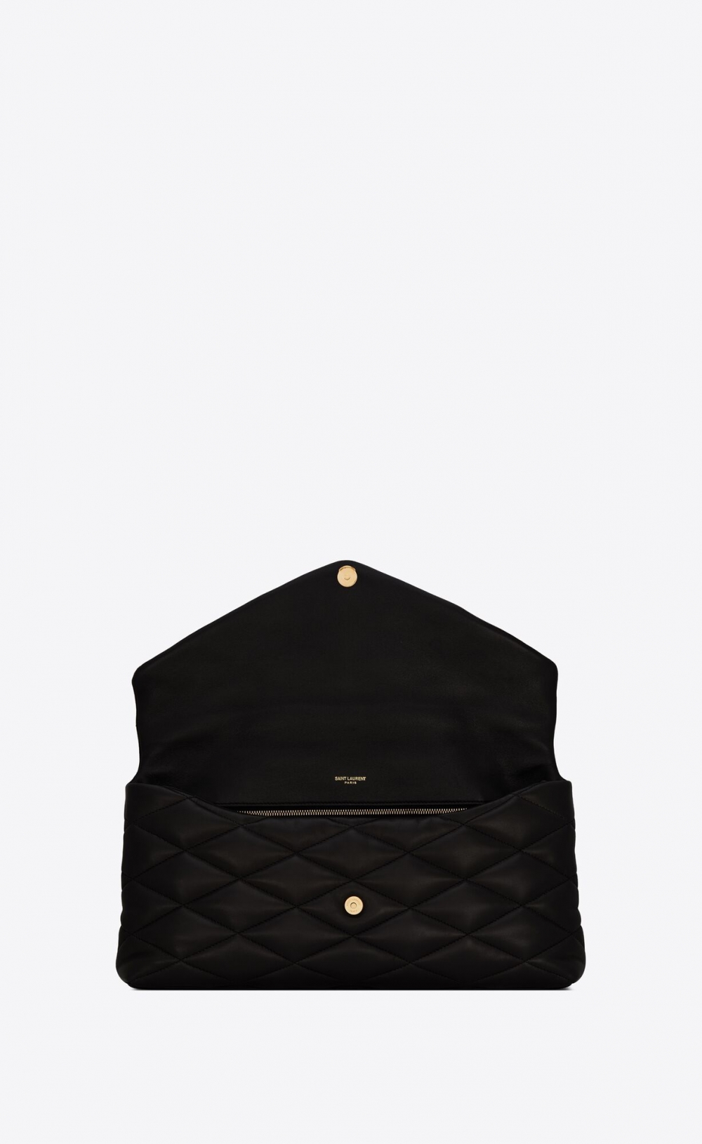 讓厭倦迷你手袋只能裝可愛的新選擇！名人最愛Saint Laurent帥氣的大尺寸Sade Puffer枕頭手拿包