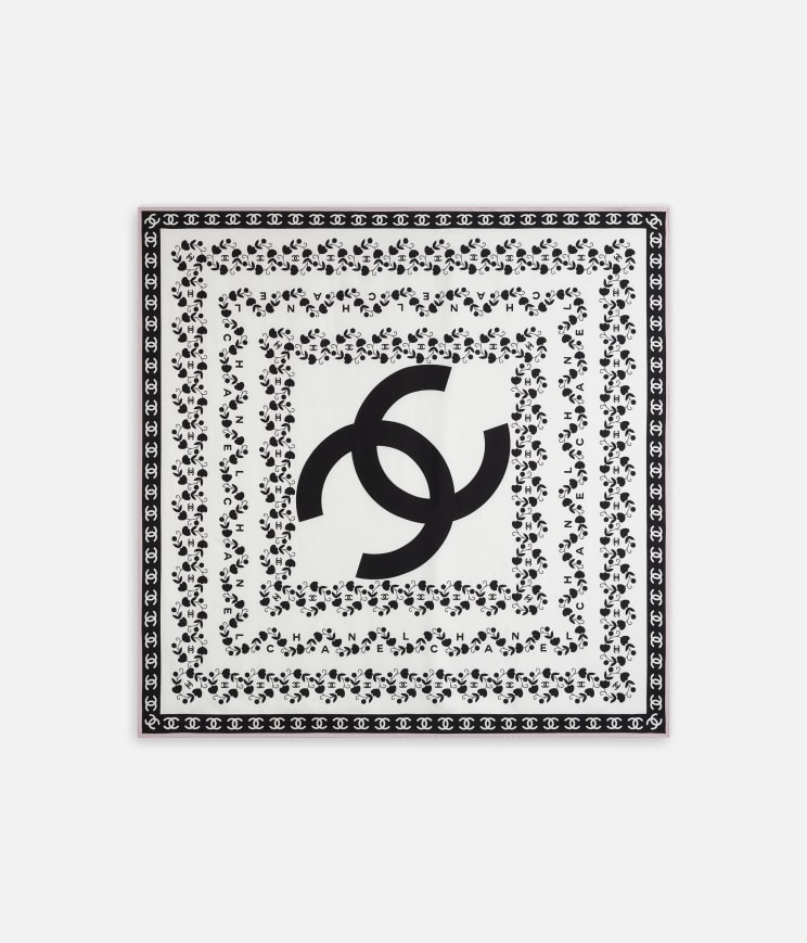 CHANEL SQUARE SCARF
