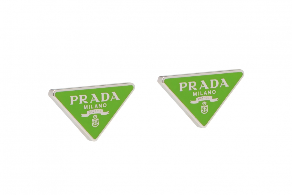 Prada-Symbole Earrings-三角耳環