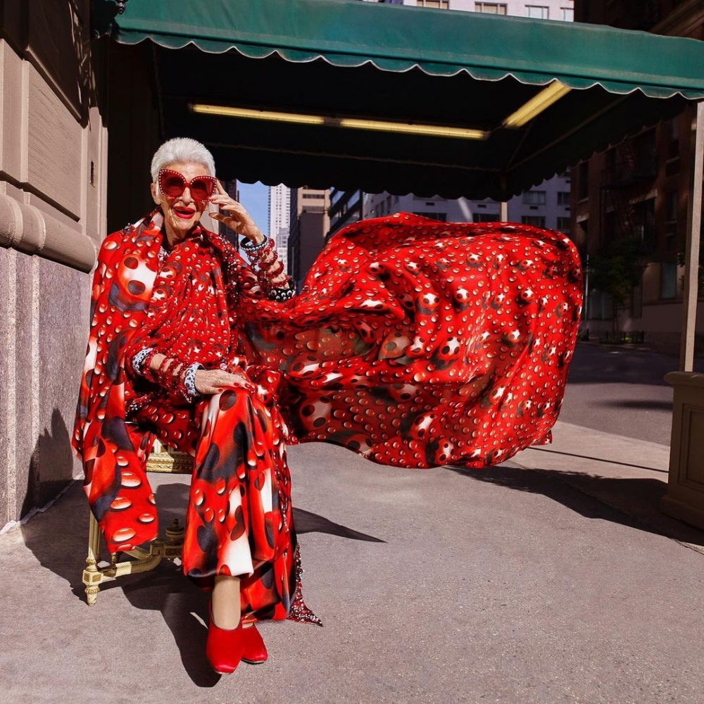 Iris Apfel-色彩繽紛-服裝