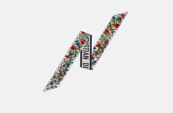 DIOR D-MILLEFIORI MITZAH SCARF