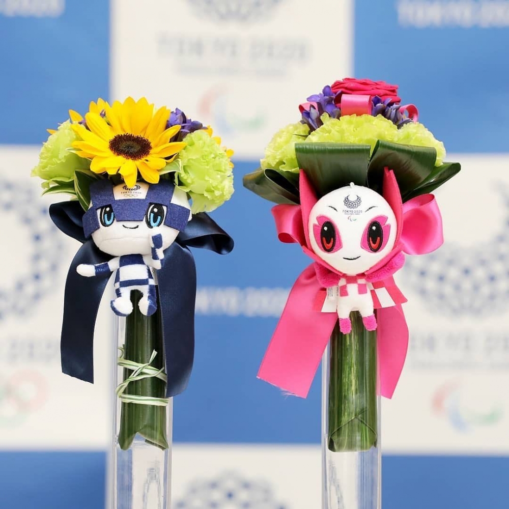 2020東京殘奧 - 吉祥物「染井吉」花束