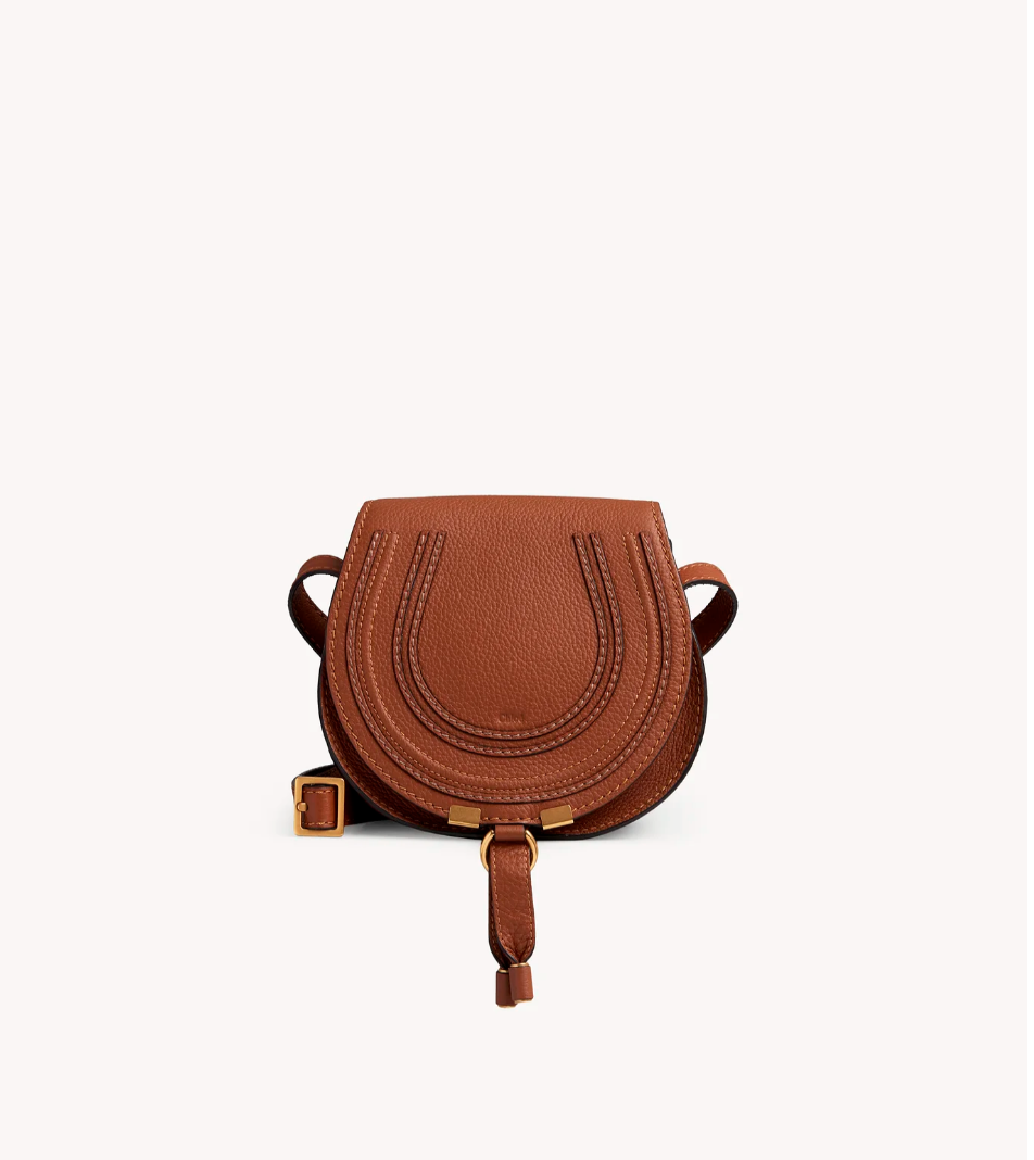 Chloé的棕色斜背包