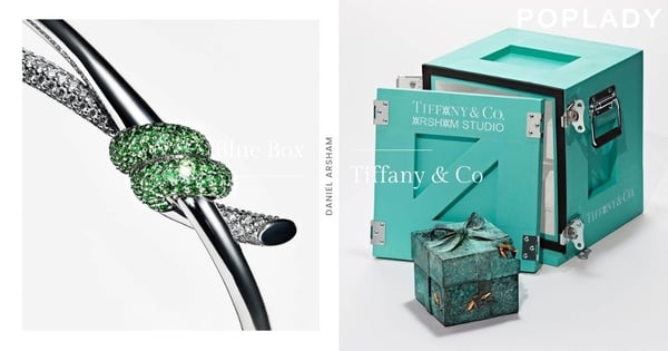 一睹其Tiffany & Co.的稀珍手鐲！藝術家Daniel Arsham將經典「藍盒子」變成一件震撼藝術品