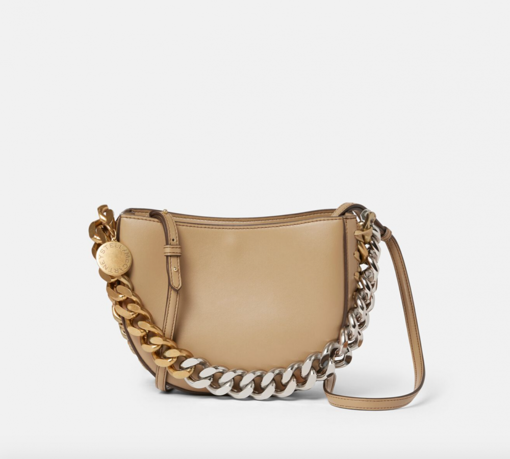 Stella McCartney的2021新款半月包能肩背也能斜背