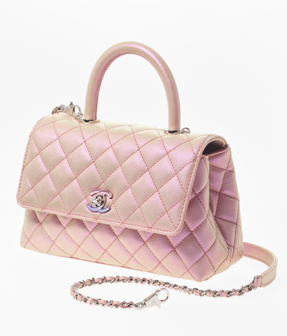 CHANEL Flap Bag with Top Handle