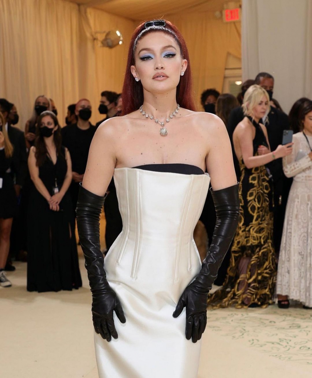 Met Gala 2021 gigi hadid產後狀態依然佳