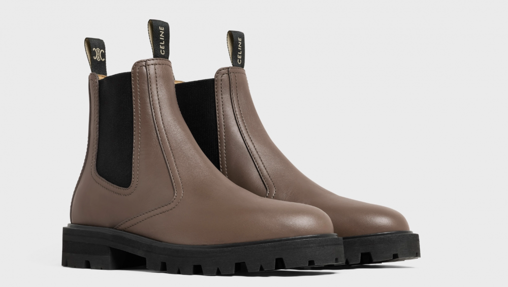 CELINE2021卡其色短靴