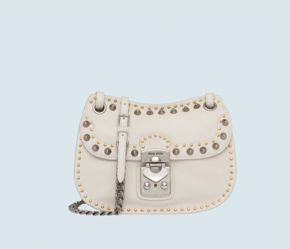 龐克風的MiuMiu半月包