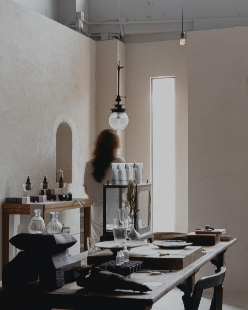 拉開門入眼的片古道具的天地