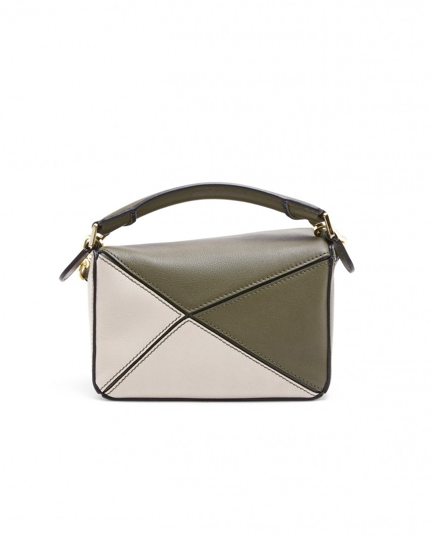 LOEWE Small Puzzle Bag2021秋冬沈穩綠配色
