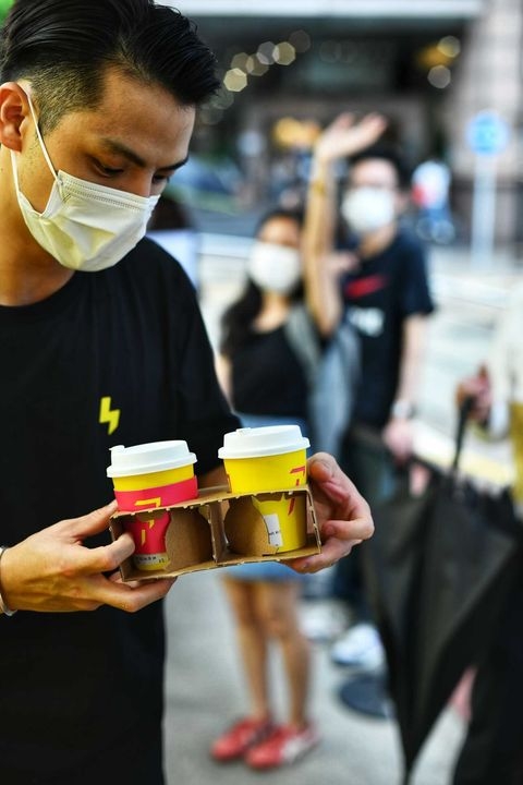 這杯Flash Coffee也到香港來收服大家的胃