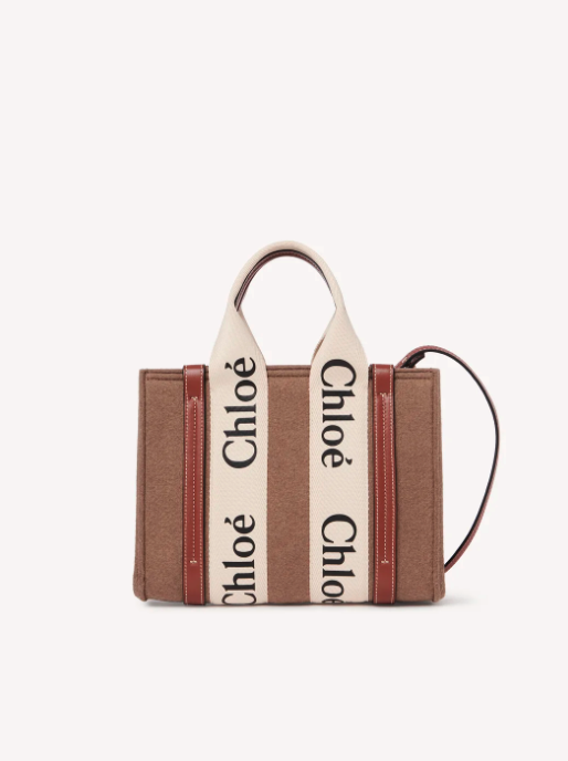 Chloé Small Woody Tote Bag With Strap