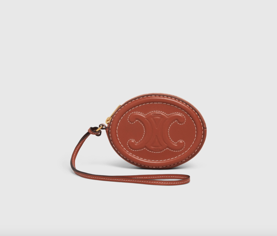 CELINE Crossbody Oval Purse