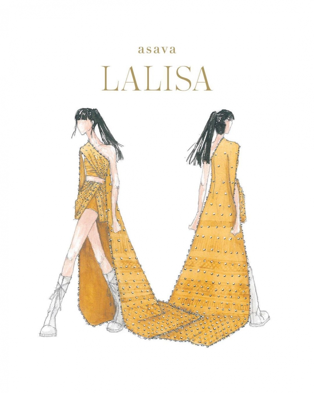 BLACKPINK Lisa - 帶起泰國設計師品牌