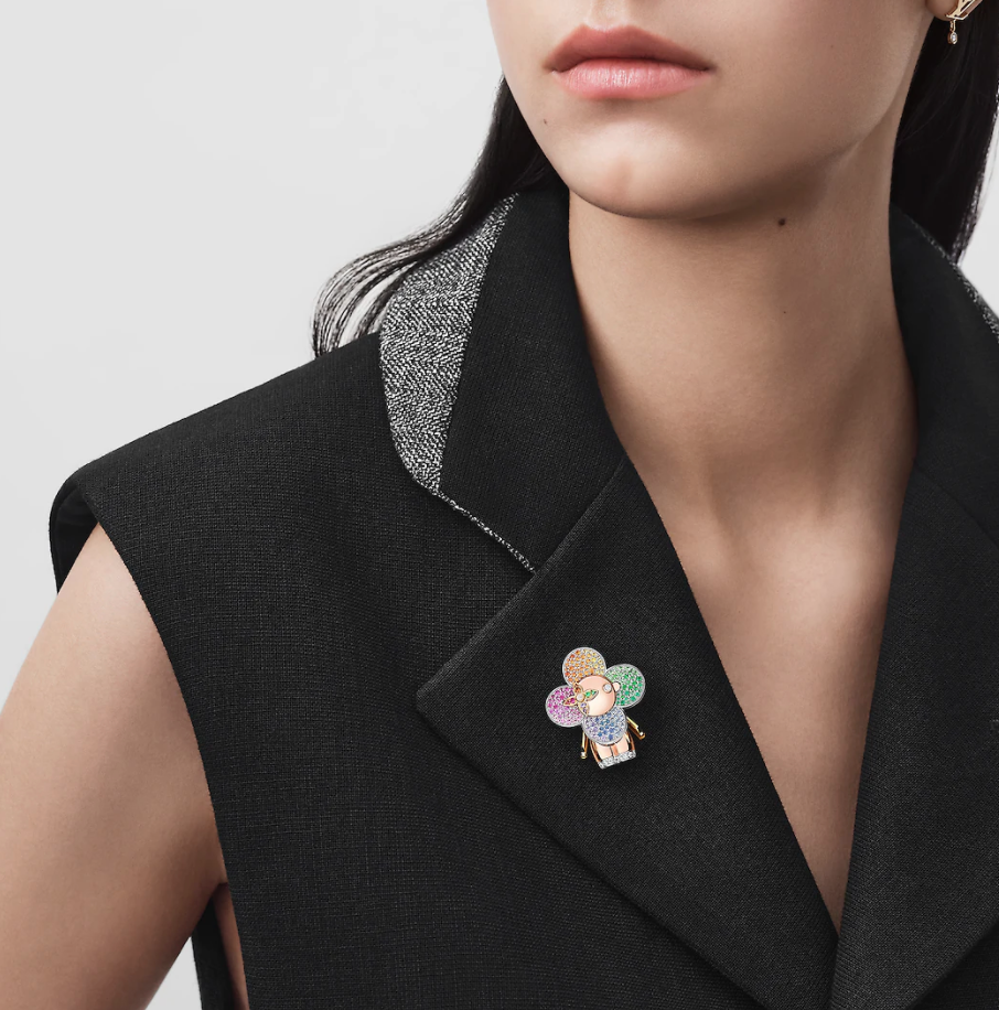 也能當成胸針的Louis Vuitton Vivienne Rainbow珠寶