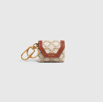 CELINE Envelop Airpods Keyring
