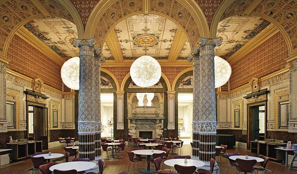 V&A最著名的「V&A Cafe」正是將咖啡館帶入當代藝術博物館